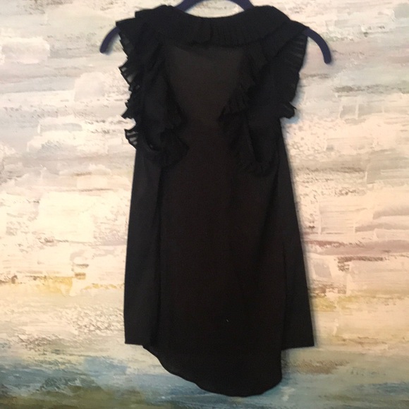 BCBG Max black top - Picture 2 of 4